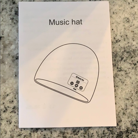 Bluetooth music black beanie hat unisex - Picture 5 of 8